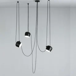 Flos Żyrandole<Aim Mini Ø17 czarny - - lampa pająk czarnyNapięcie: 230V