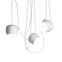 Flos Żyrandole|Wiszące Ekskluzywne<Aim Small 3 biały - - lampa pająk