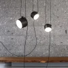 Flos Żyrandole|Wiszące Ekskluzywne<Aim Small 3 czarny - - lampa pająk