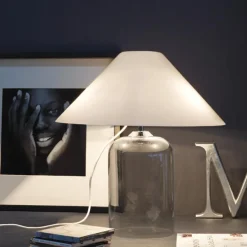 Vistosi Lampki Na Biurko, Oświetlenie Biurkowe|Biurkowe Ekskluzywne<Alega LT biały - - lampa biurkowa
