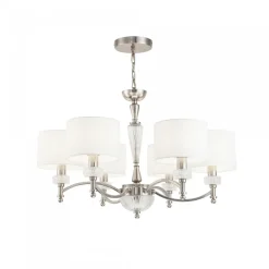 Maytoni Żyrandole|Lampy Do Salonu, Oświetlenie Salonu<Alicante Nickel - - lampa sufitowa klasyczna 6-ramienna