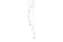 AZzardo Żyrandole|Lampy Do Salonu, Oświetlenie Salonu<Amber Milano 9 - - lampa wisząca