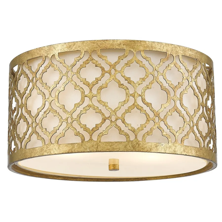 Elstead Lighting Plafony Sufitowe I Ścienne|Lampy Do Salonu, Oświetlenie Salonu<Arabella Distressed Gold - - lampa sufitowa klasyczna