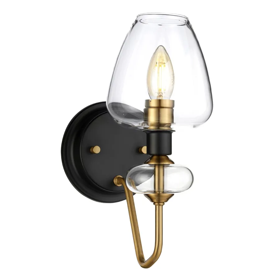 Elstead Lighting Kinkiety I Lampy Na Ścianę<Armand 1 Brass - - kinkiet