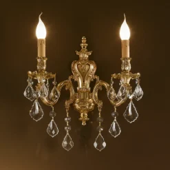 Possoni Kinkiety I Lampy Na Ścianę|Kinkiety Klasyczne<Ashford 090/A2-Sh/P - - kinkiet