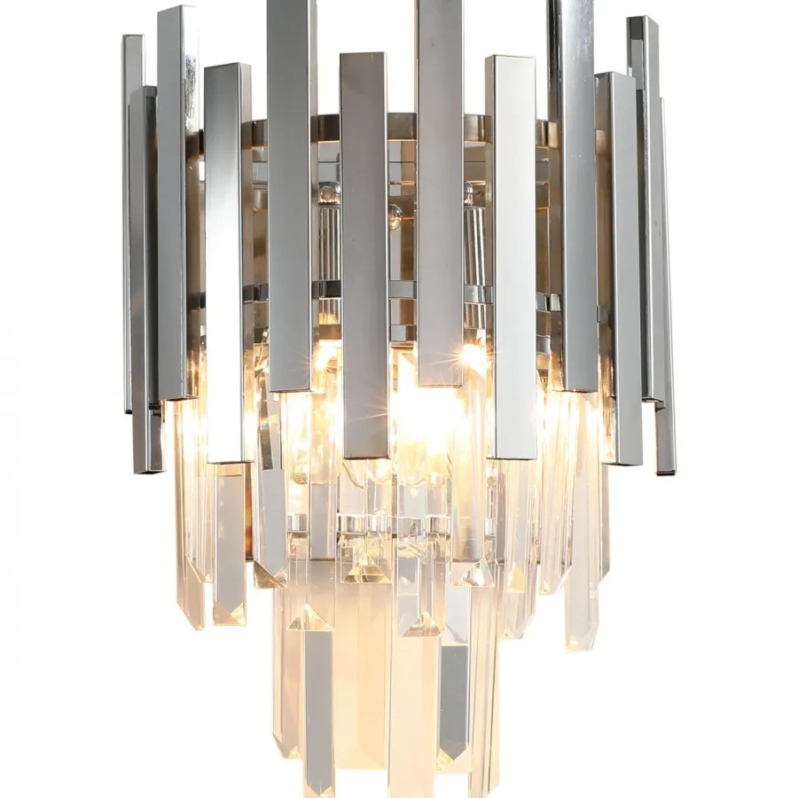 Milagro Kinkiety I Lampy Na Ścianę|Kinkiety Klasyczne<Aspen Chrome - - kinkiet klasyczny