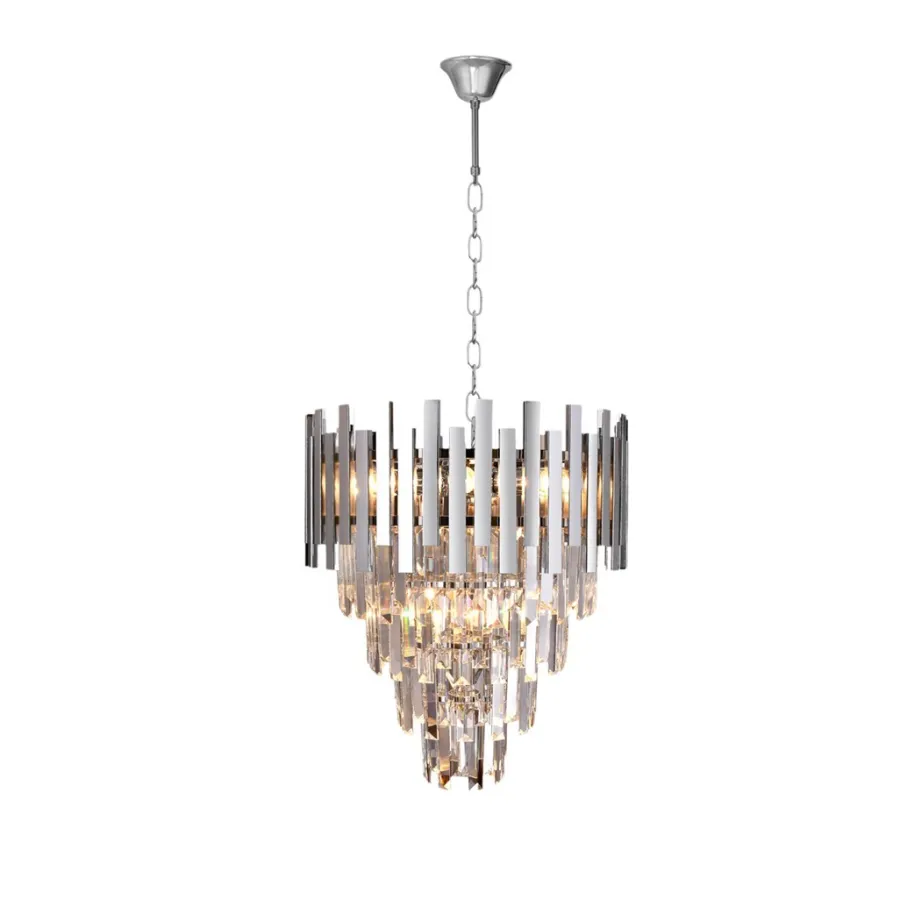Milagro Lampy Wiszące Klasyczne<Aspen Chrome big - - lampa wisząca klasyczna