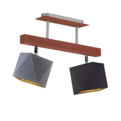 Lysne Żyrandole|Lampy Drewniane<Astir Gold - - lampa wisząca