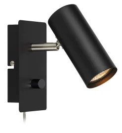 Markslu00f6jd Kinkiety I Lampy Na Ścianę<Barcelona Black - Markslöjd - kinkiet