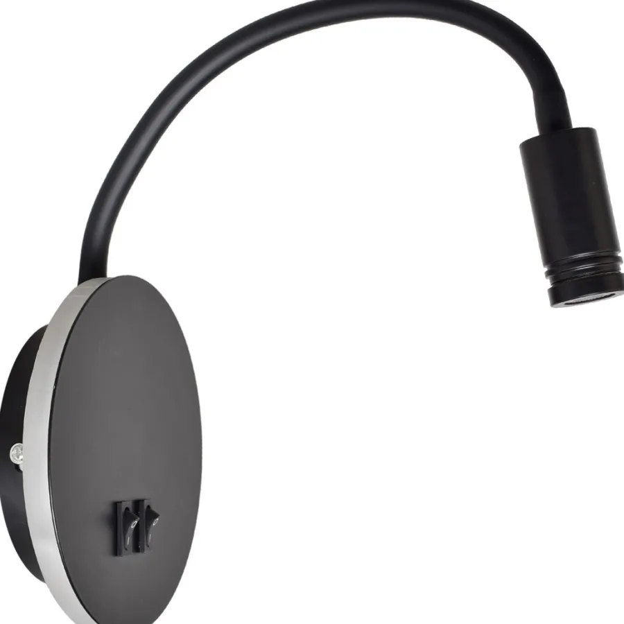 Milagro Kinkiety I Lampy Na Ścianę|Kinkiety Nowoczesne<Base Black ML6354 - - kinkiet nowoczesny