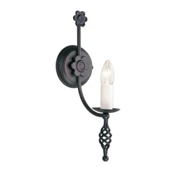 Elstead Lighting Kinkiety I Lampy Na Ścianę|Lampy Do Salonu, Oświetlenie Salonu<Belfry Black - - kinkiet klasyczny