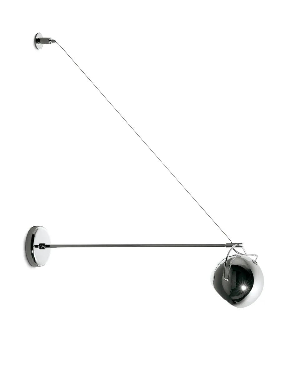 Fabbian Kinkiety I Lampy Na Ścianę|Lampy Do Salonu, Oświetlenie Salonu<Beluga Steel D57 D05 15 - - kinkiet