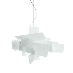 Foscarini Żyrandole|Lampy Do Salonu, Oświetlenie Salonu<Big Bang L96 biały - - lampa wisząca białyNapięcie: 230V