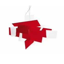 Foscarini Żyrandole|Wiszące Ekskluzywne<Big Bang XL LED Rosso biały - - lampa wisząca