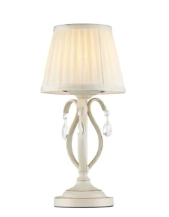 Maytoni Lampki Na Biurko, Oświetlenie Biurkowe|Lampy Na Biurko Klasyczne<Brionia Cream Gold - - lampa biurkowa klasyczna