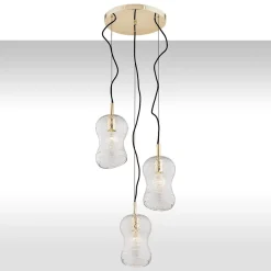 Argon Żyrandole|Nowoczesne Lampy Wiszące<Cadiz 1464 - - lampa wisząca 3 pł. na okrągłej podsufitce