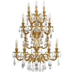 Possoni Kinkiety I Lampy Na Ścianę|Kinkiety Klasyczne<Caesar 798/A15-Sh/G - - kinkiet