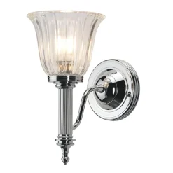 Elstead Lighting Kinkiety I Lampy Na Ścianę|Lampy Do Łazienki<Carroll Led Polished Chrome H26 - - kinkiet łazienkowy