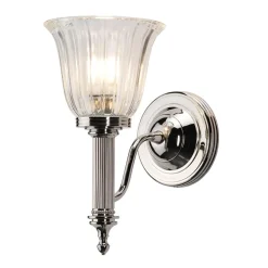 Elstead Lighting Kinkiety I Lampy Na Ścianę|Lampy Do Łazienki<Carroll Led Polished Nickel - - kinkiet łazienkowy