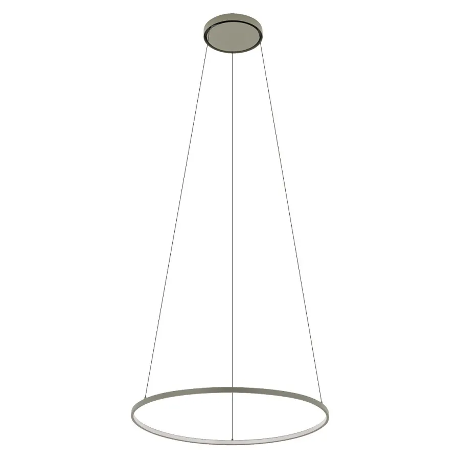 Nowodvorski Żyrandole<Circolo Led Silk Olive M 3000K 11403 - - lampa wisząca