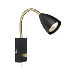 Markslu00f6jd Kinkiety I Lampy Na Ścianę<Ciro Black czarny - Gold - Markslöjd