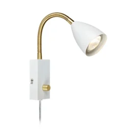 Markslu00f6jd Kinkiety I Lampy Na Ścianę<Ciro White biały - Gold - Markslöjd