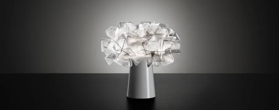 Slamp Lampki Na Biurko, Oświetlenie Biurkowe|Lampy Do Salonu, Oświetlenie Salonu<Clizia Fumé Table - - lampa biurkowa