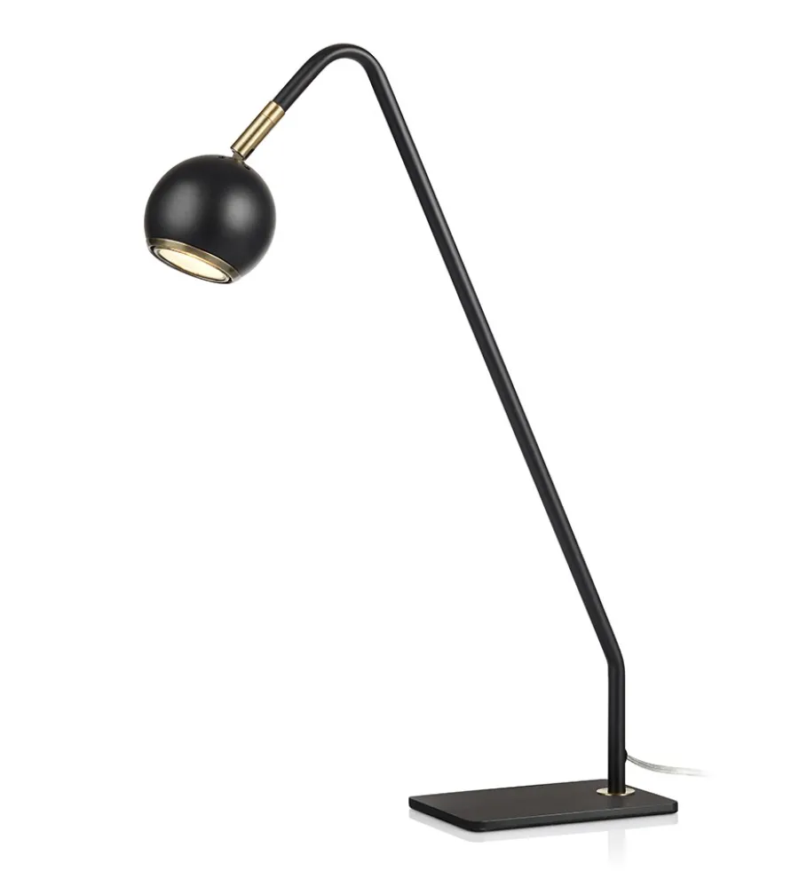 Markslu00f6jd Lampki Na Biurko, Oświetlenie Biurkowe<Coco Black - Markslöjd - lampa biurkowa