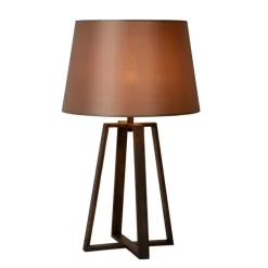 Lucide Lampki Na Biurko, Oświetlenie Biurkowe|Lampy Do Salonu, Oświetlenie Salonu<Coffee H64 brązowy - - lampa biurkowa brązowyNapięcie: 230V