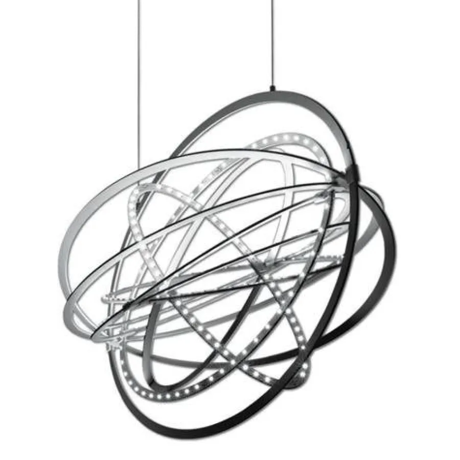 Artemide Żyrandole|Wiszące Ekskluzywne<Copernico L104 grafit - - lampa wisząca grafitNapięcie: 230V