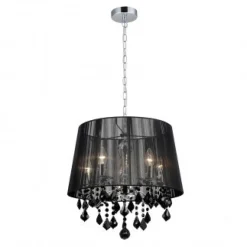 Italux Lampy Wiszące Klasyczne<Cornelia Black M - - lampa wisząca klasyczna