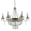 Italux Lampy Wiszące Klasyczne<Cortina Antic Bronze Ø65 - - lampa wisząca klasyczna