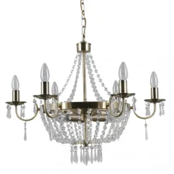 Italux Lampy Wiszące Klasyczne<Cortina Antic Bronze Ø65 - - lampa wisząca klasyczna