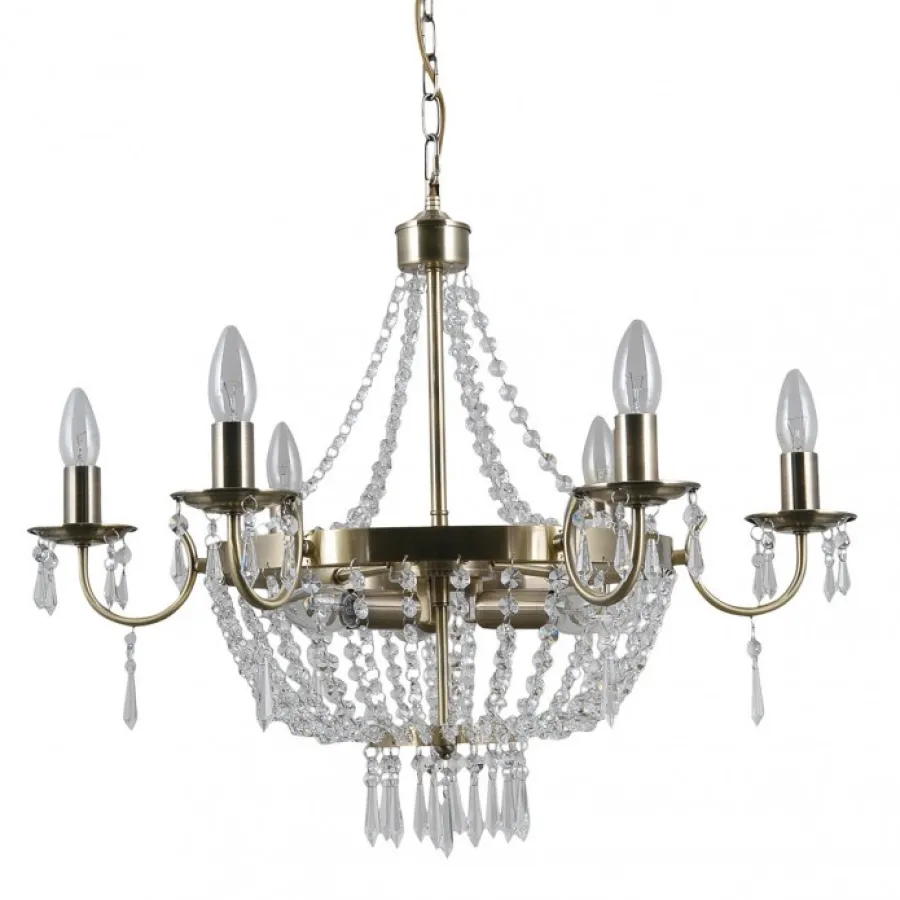 Italux Lampy Wiszące Klasyczne<Cortina Antic Bronze Ø65 - - lampa wisząca klasyczna