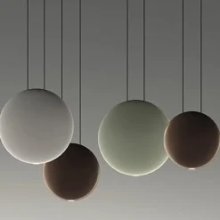 Vibia Żyrandole|Wiszące Ekskluzywne<Cosmos 2515 zielony szary brązowy - - lampa wisząca