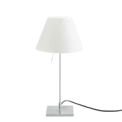 Luceplan Lampki Na Biurko, Oświetlenie Biurkowe|Biurkowe Ekskluzywne<Costanzina H51 biały - - lampa biurkowa białyNapięcie: 230V