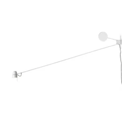 Luceplan Kinkiety I Lampy Na Ścianę|Ekskluzywne I Luksusowe Kinkiety<Counterbalance L191.6 biały - - lampa ścienna białyNapięcie: 230V