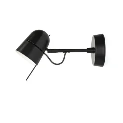 Luceplan Kinkiety I Lampy Na Ścianę|Ekskluzywne I Luksusowe Kinkiety<Counterbalance Spot L28 czarny - - lampa ścienna czarnyNapięcie: 230V