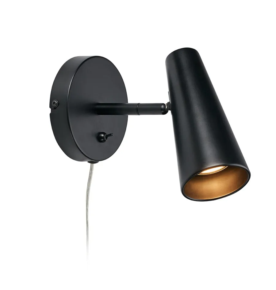 Markslu00f6jd Kinkiety I Lampy Na Ścianę<Crest Black - Markslöjd - kinkiet