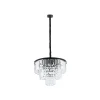 Nowodvorski Żyrandole|Lampy Kryształowe Wiszące<Cristal Black M - - lampa wisząca