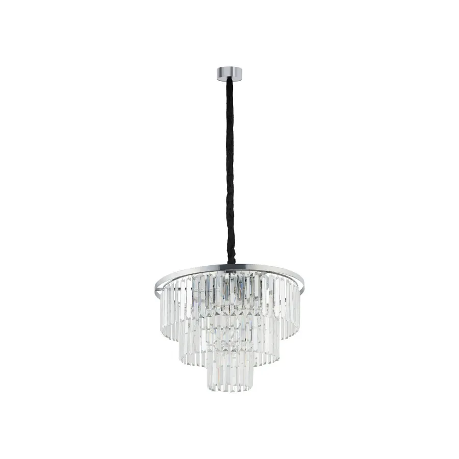 Nowodvorski Żyrandole|Lampy Kryształowe Wiszące<Cristal Silver M - - lampa wisząca