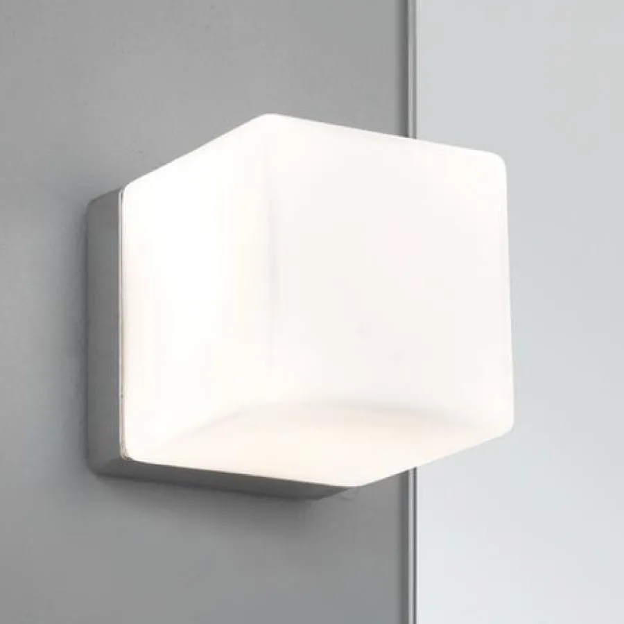 Astro Kinkiety I Lampy Na Ścianę|Ekskluzywne I Luksusowe Kinkiety<Cube biały - - kinkiet