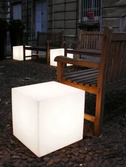 Slide Lampy Ogrodowe Stojące|Meble Podświetlane<Cubo 20 OUT - - lampa stojąca zewnętrzna