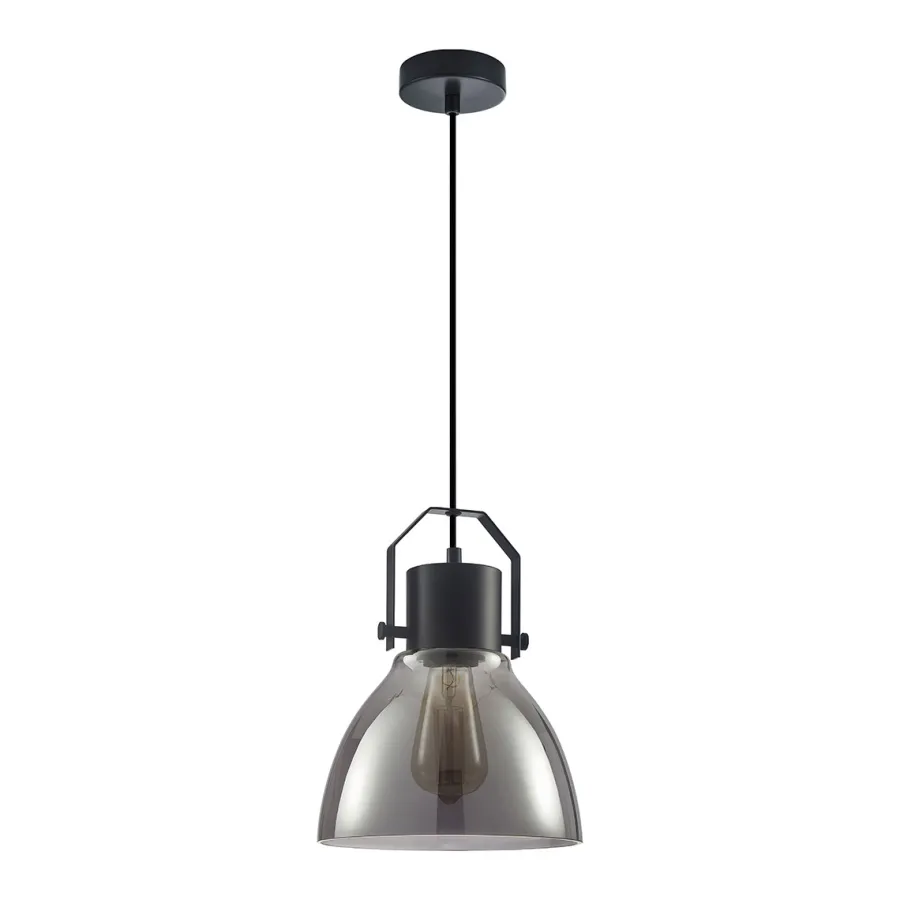 Italux Lampy Industrialne|Żyrandole<Darlena Graphite I - - lampa wisząca