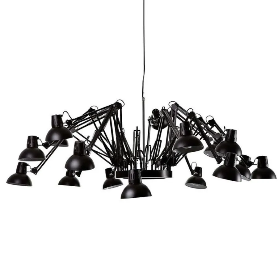 Moooi Żyrandole|Lampy Do Sypialni, Oświetlenie Do Sypialni<Dear Ingo Ø240 czarny - - lampa sufitowa czarnyNapięcie: 230V