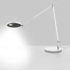 Artemide Lampki Na Biurko, Oświetlenie Biurkowe|Biurkowe Ekskluzywne<Demetra biały - - lampa biurkowa