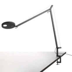 Artemide Lampki Na Biurko, Oświetlenie Biurkowe|Biurkowe Ekskluzywne<Demetra ciemny szary - - lampa biurkowa z czujnikiem ruchu