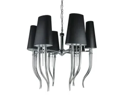 AZzardo Żyrandole|Lampy Do Sypialni, Oświetlenie Do Sypialni<DIABLO 6 BIG BLACK - - lampa wisząca