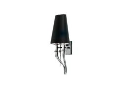 AZzardo Kinkiety I Lampy Na Ścianę|Kinkiety Nowoczesne<DIABLO BLACK - - kinkiet