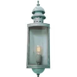 Elstead Lighting Kinkiety Zewnętrzne: Ogrodowe I Elewacyjne|Lampy Ogrodowe, Oświetlenie Do Ogrodu<Downing Street Verdigris - - kinkiet ogrodowy